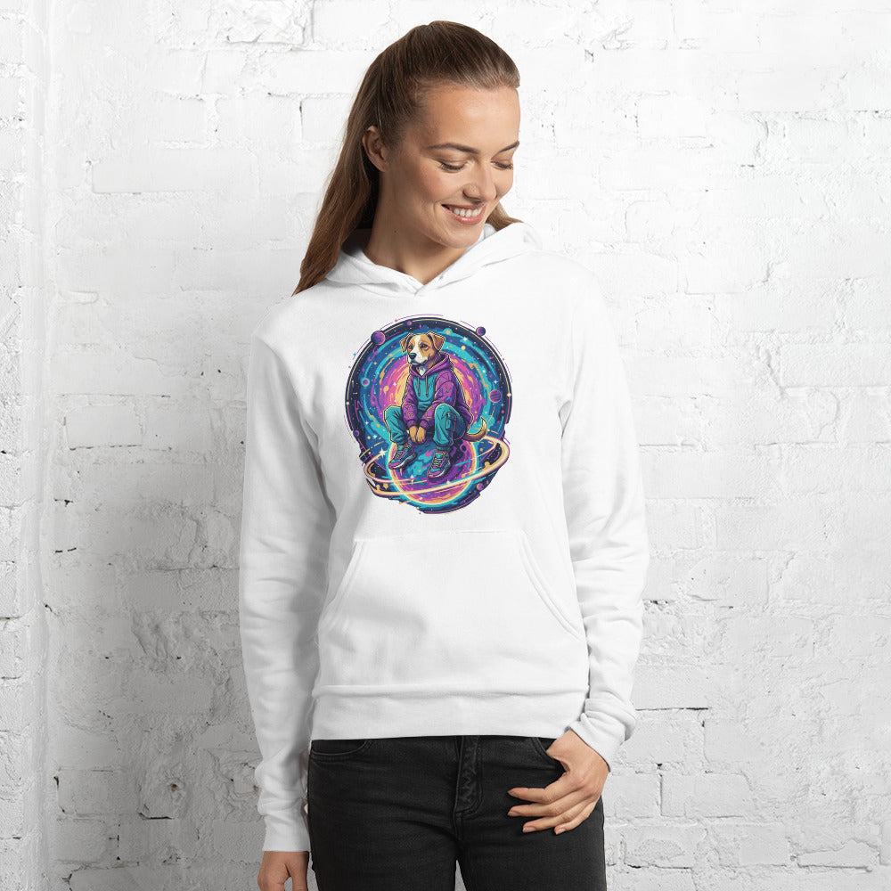 CosmoPets Galaxy Front Edition Hoodie โ GalaxyPup ๐ ๐พ