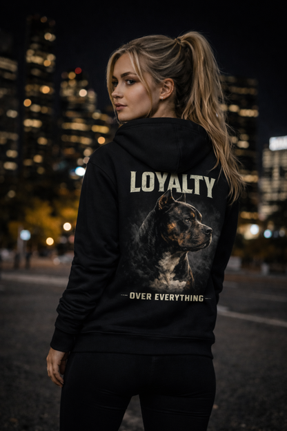 Loyalty Over Everything Hoodie – Premium Streetwear (Black)