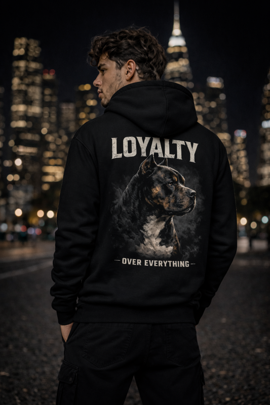 Loyalty Over Everything Hoodie – Premium Streetwear (Black)
