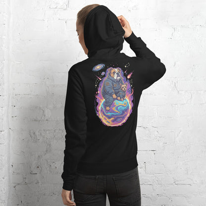 CosmoPets Galaxy Edition Hoodie – AstroBulldog 🪐🐶
