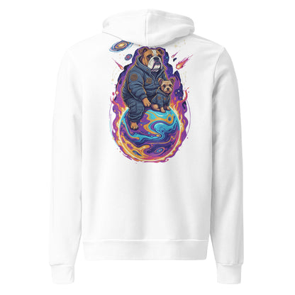 CosmoPets Galaxy Edition Hoodie – AstroBulldog 🪐🐶