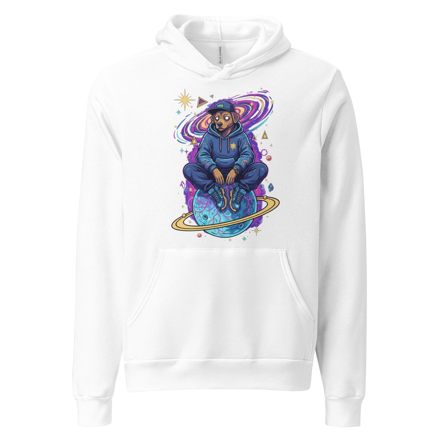 CosmoPets Galaxy Front Edition Hoodie – SpaceShiba 🌌🐕