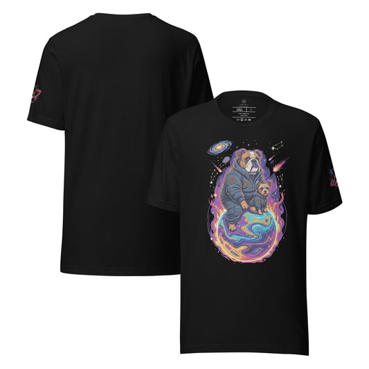 CosmoPets Galaxy Tee – AstroBulldog 🪐🐶